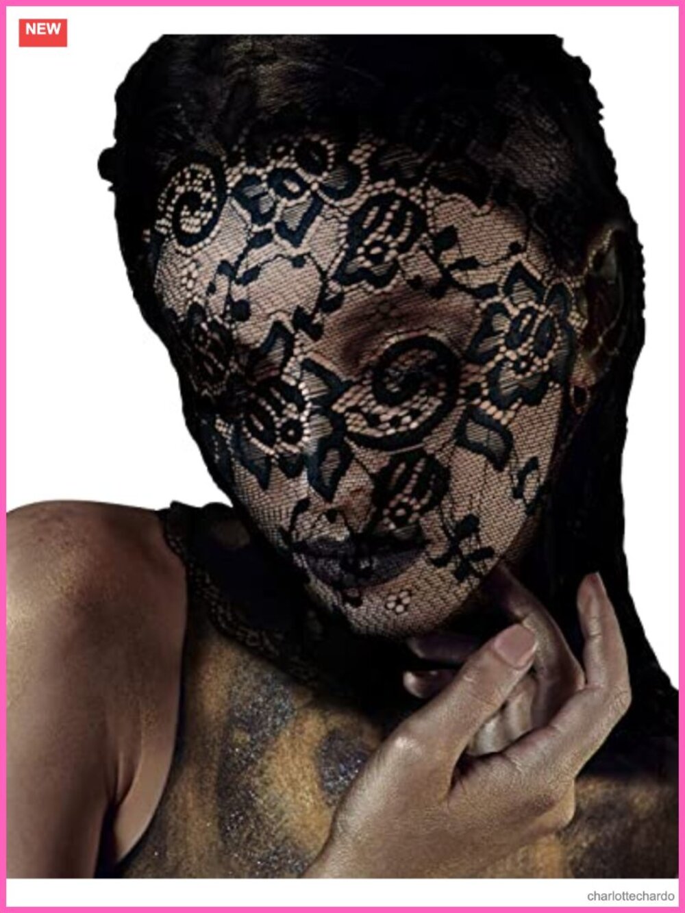 Lace Full Face Mask Halloween Costume Cosplay Accessory Polyester Spandex